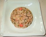 明太子と高菜ぁ！とろとろ卵で和オムライス作り方6写真