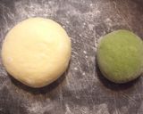 ✿薩摩芋と小豆の抹茶ロールぱん✿作り方6写真