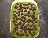 ✿薩摩芋と小豆の抹茶ロールぱん✿作り方10写真