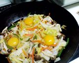 栄養満点！野菜のすごもりラーメン作り方3写真
