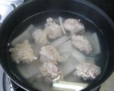 いかの豆腐つみれ汁作り方2写真