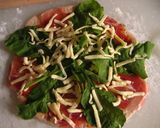 ルッコラ＆生ハムの全粒粉Pizza作り方7写真