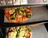 ルッコラ＆生ハムの全粒粉Pizza作り方9写真