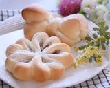 桜餅で作る＊お花パン作り方12写真