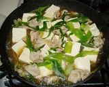 フライパン一つで簡単豚玉豆腐！作り方3写真