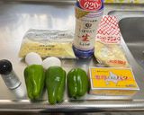 ピーマン🫑エッグ🥚😃作り方1写真