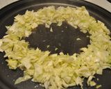 おうちで簡単♫　洋風トマトもんじゃ作り方4写真
