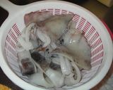 圧力鍋でやわらかイカ大根作り方1写真