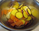 焼き野菜の彩りキーマカレー♪作り方4写真