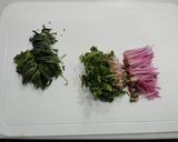 新玉ねぎとさくらかいわれの酢の物作り方2写真