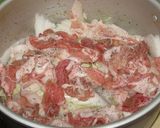 豚肉と野菜のたっぷり蒸し♪作り方3写真