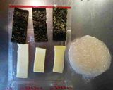 ウォーズマンおにぎり（キャラ弁？）作り方1写真