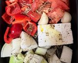 フェタチーズとパプリカのトマトスープ作り方2写真
