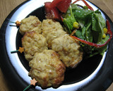 簡単！ごまつくね焼きと白和えで二品完成♥作り方5写真