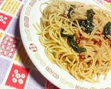 たっぷり✿大葉の❀ペペロンチーノ✿作り方4写真