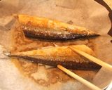 失敗なし！フライパンde秋刀魚の塩焼き作り方6写真