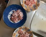 簡単中華風梅照味回鍋肉青椒肉絲風作り方3写真