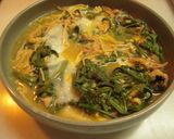 豚こまですき焼き風作り方5写真