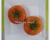 柿でジャム♪作り方1写真