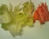 お好きなドレッシングで簡単★サラダ肉巻き作り方1写真