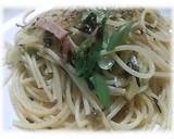 ベーコンと辛子高菜のパスタ作り方7写真