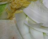 鶏がらスープ！白菜☆豚挽き肉☆巻き鍋作り方3写真