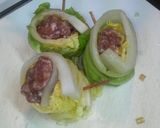 鶏がらスープ！白菜☆豚挽き肉☆巻き鍋作り方6写真
