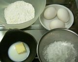 ヤーコンとバナナの米粉ロールケーキ♪作り方4写真