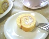 ヤーコンとバナナの米粉ロールケーキ♪作り方13写真