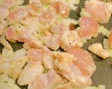 鶏肉とポルチーニのクリームパスタ作り方4写真