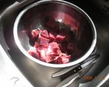 オクラと牛肉の煮込み（バミヤ）作り方2写真