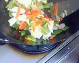 イカで海鮮八宝菜（中華丼）作り方2写真