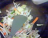 イカで海鮮八宝菜（中華丼）作り方3写真