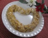 クリスマスに♡ハートのリースクランチ作り方8写真