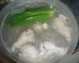 豆乳入りまろやかな水炊き＆しめのにゅう麺作り方1写真