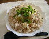梅＆しらすのチャーハン作り方5写真