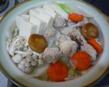 豆乳入りまろやかな水炊き＆しめのにゅう麺作り方5写真