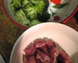 簡易塩豚とブロッコリーのオイル系パスタ作り方2写真
