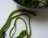 茎わかめ＆カニ風味かまぼこの梅マヨサラダ作り方1写真