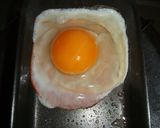 お弁当に ハムエッグ作り方1写真