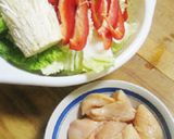 チキンと白菜のさっぱりココナツミルク煮作り方1写真