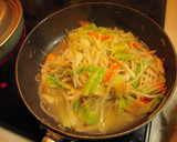 野菜たっぷり塩あんかけ焼きそば作り方5写真
