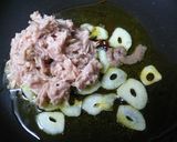 ランチに☆ツナ缶のシンプル パスタ♪作り方4写真
