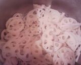 れんこんのきんぴら作り方1写真