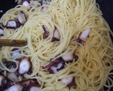 大根おろしとタコのゆず胡椒簡単パスタ♪作り方5写真