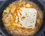 夏バテ対策に！　キムチうどん作り方4写真