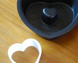 バレンタインに♪ハートの２段ケーキ寿司作り方1写真