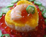 バレンタインに♪ハートの２段ケーキ寿司作り方9写真