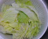 白菜の即席漬け（柚子風味）作り方1写真