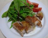 塩・胡椒だけで旨い♪鶏もも焼き作り方4写真